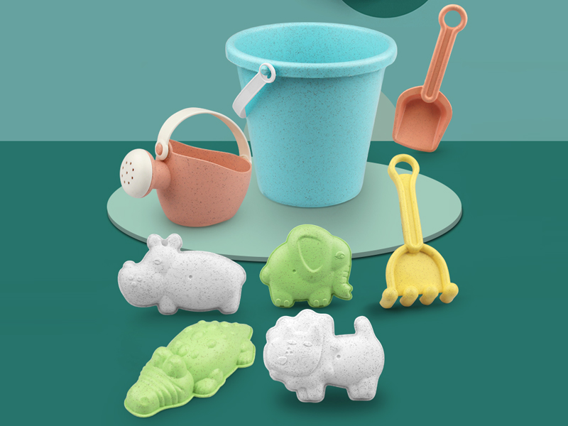 8Pcs Beach Bucket Set