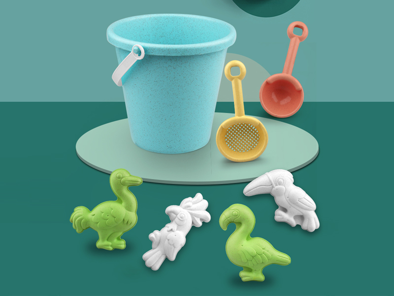 7Pcs Beach Bucket Set