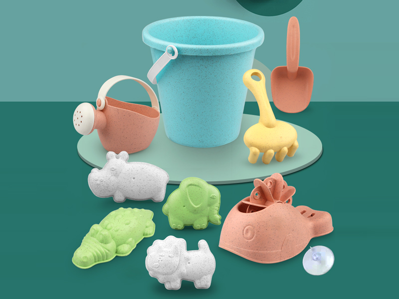 10Pcs Beach Bucket Set