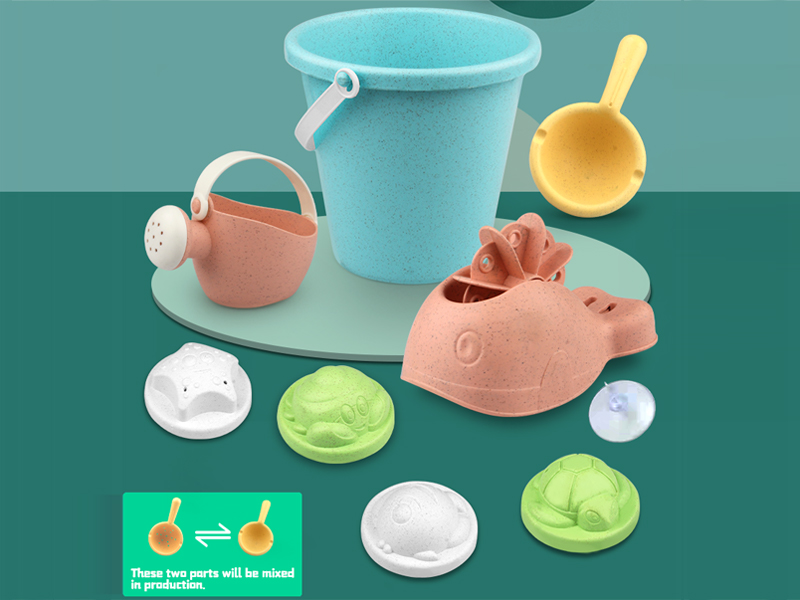 9Pcs Beach Bucket Set