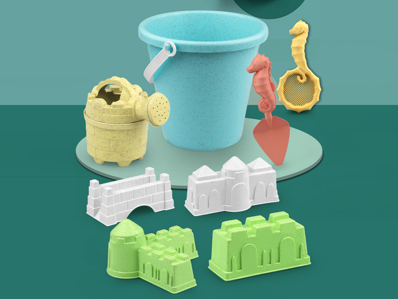 8Pcs Beach Bucket Set