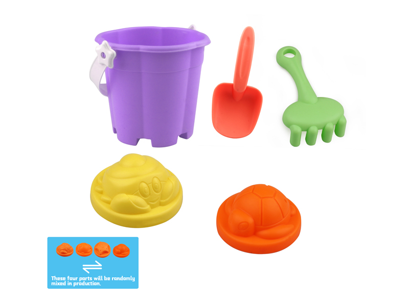 5Pcs Beach Bucket Set