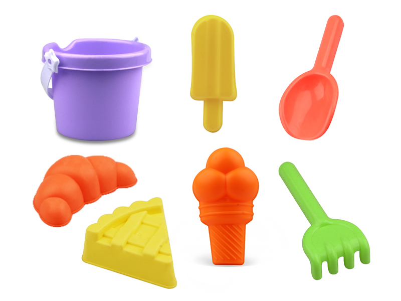 7Pcs Beach Bucket Set