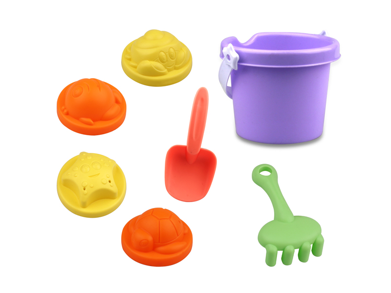 7Pcs Beach Bucket Set