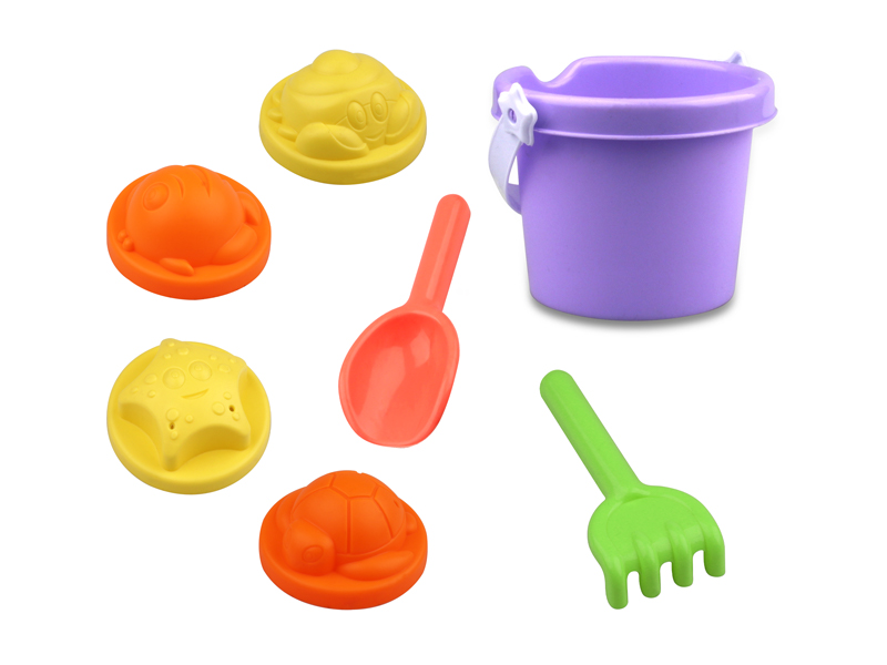 7Pcs Beach Bucket Set