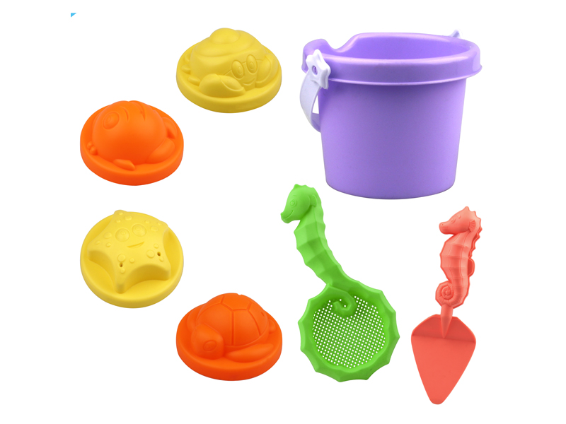 7Pcs Beach Bucket Set