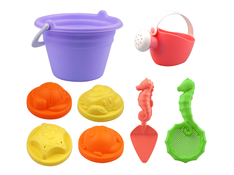 8Pcs Beach Bucket Set