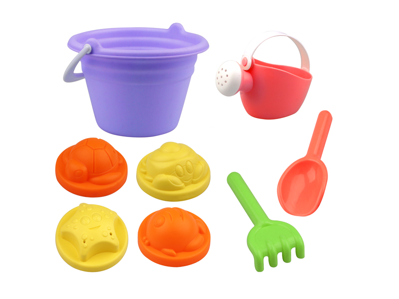 8Pcs Beach Bucket Set