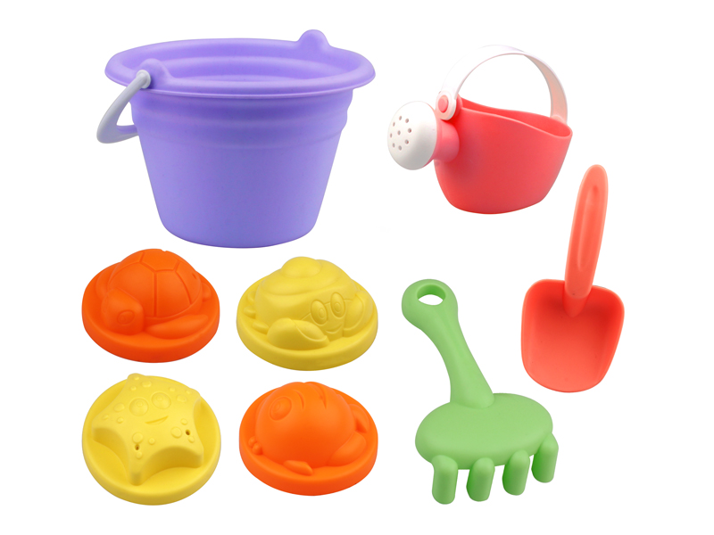 8Pcs Beach Bucket Set