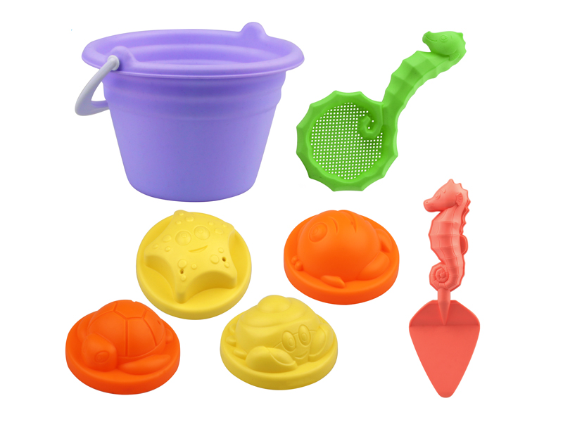 7Pcs Beach Bucket Set