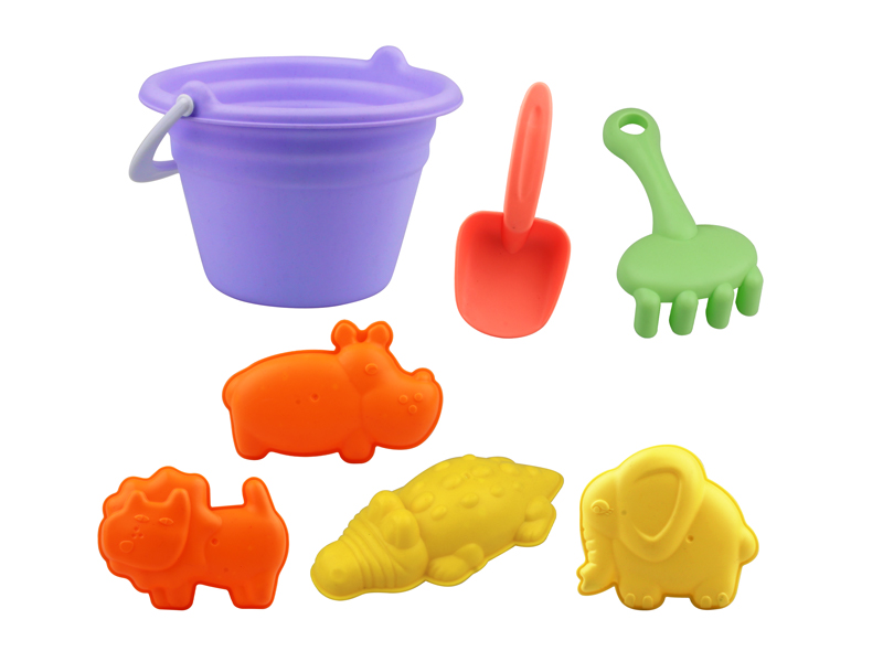 7Pcs Beach Bucket Set