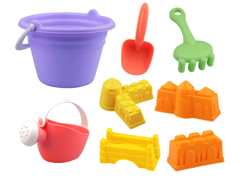 8Pcs Beach Bucket Set
