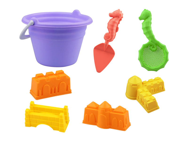 7Pcs Beach Bucket Set
