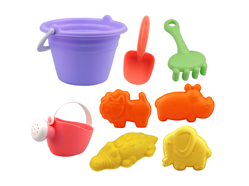 8Pcs Beach Bucket Set