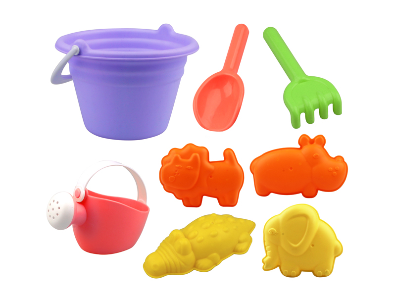 8Pcs Beach Bucket Set