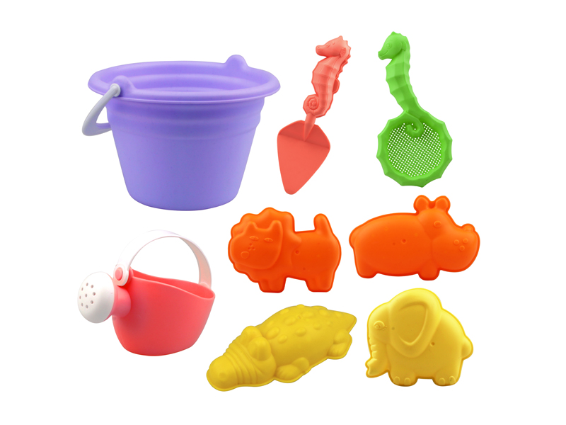 8Pcs Beach Bucket Set