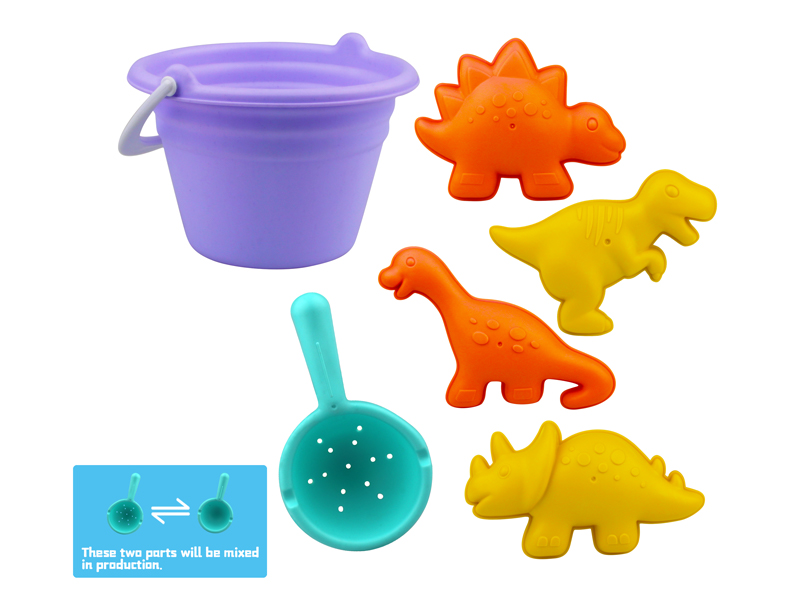6Pcs Beach Bucket Set