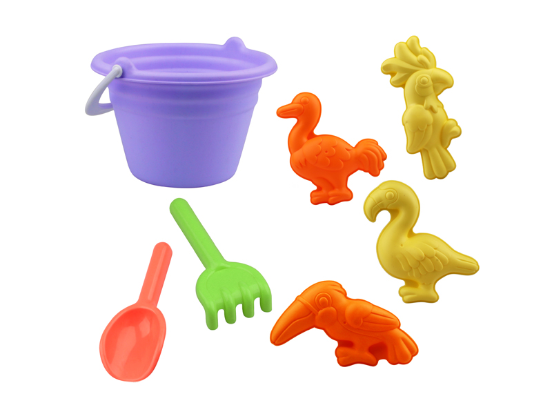 7Pcs Beach Bucket Set