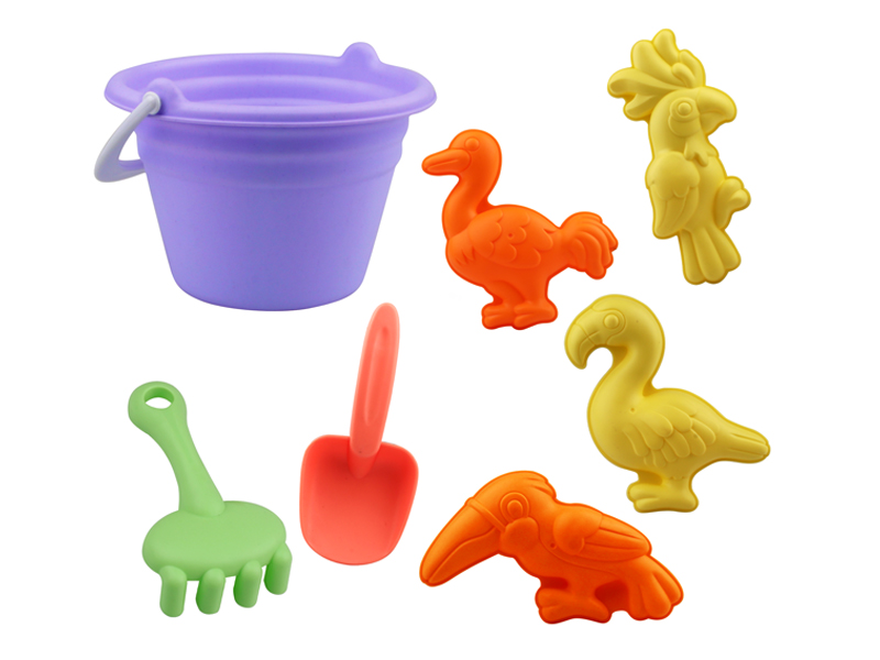 7Pcs Beach Bucket Set
