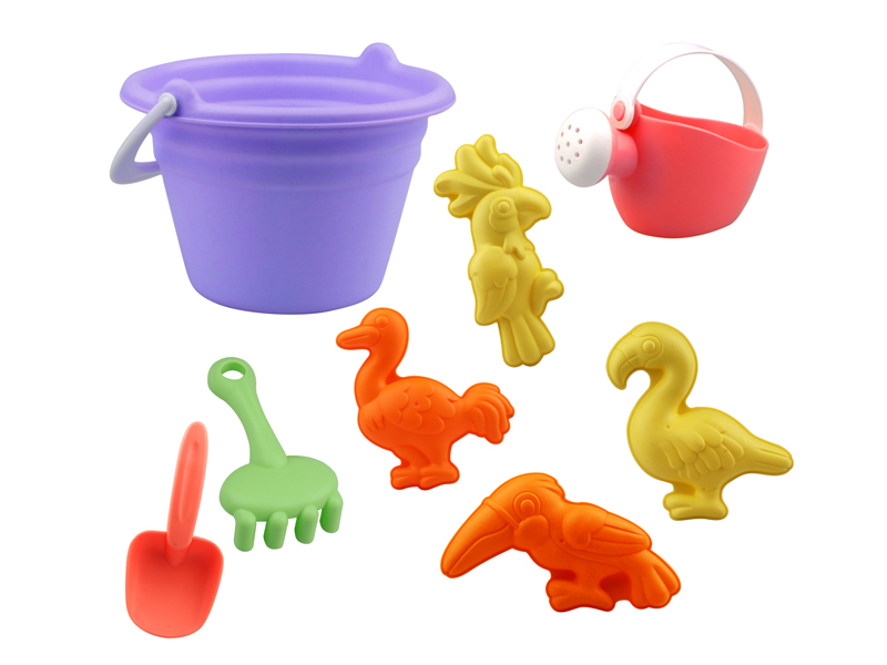 8Pcs Beach Bucket Set