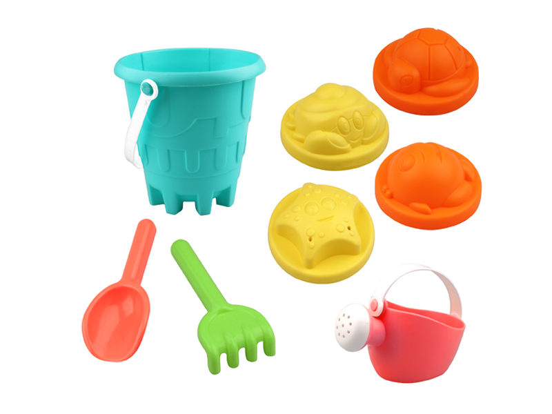 8Pcs Beach Bucket Set