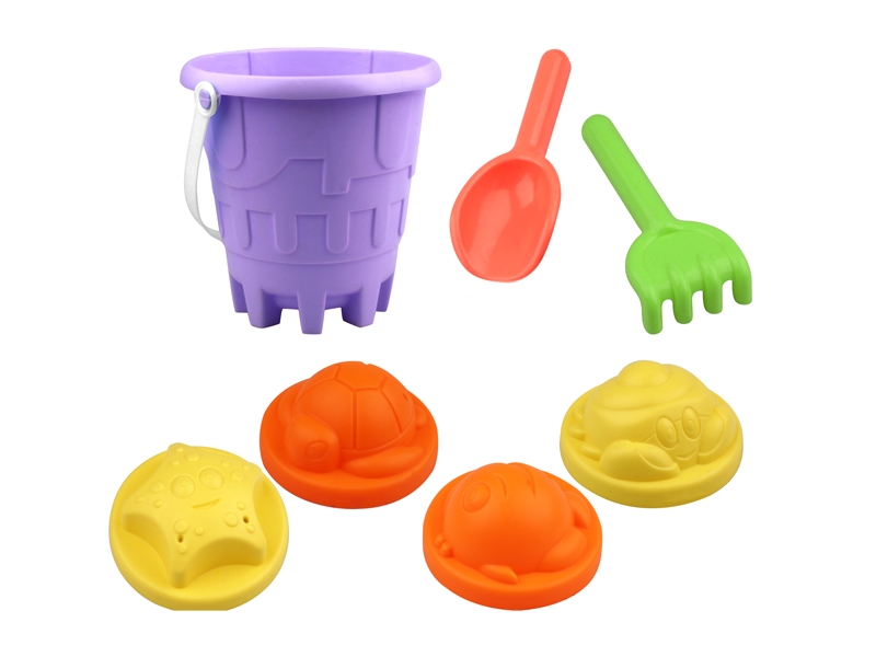 7Pcs Beach Bucket Set