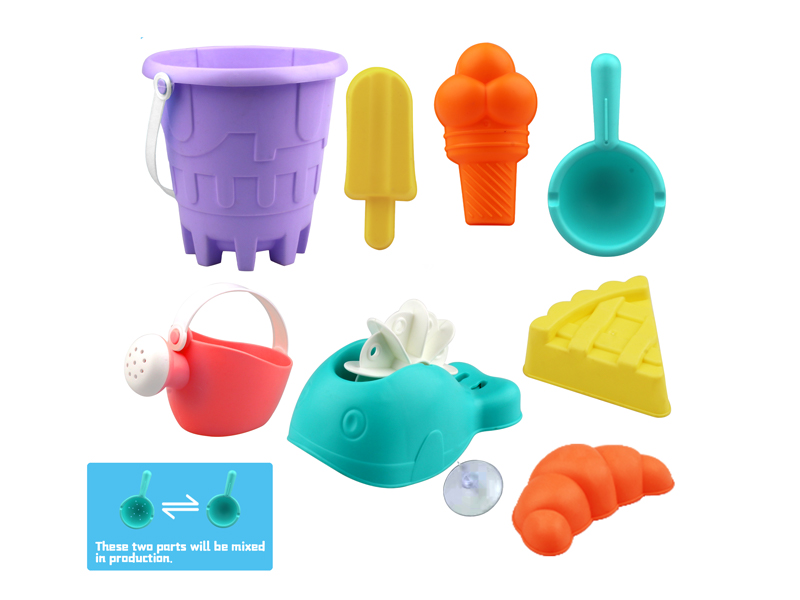 9Pcs Beach Bucket Set