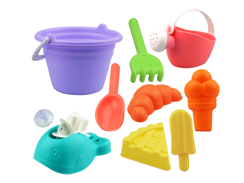 10Pcs Beach Bucket Set