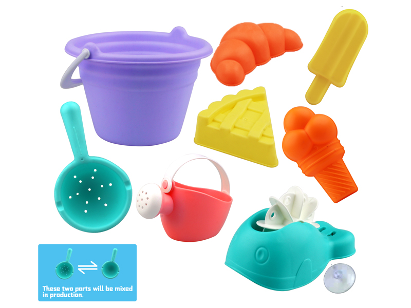 9Pcs Beach Bucket Set