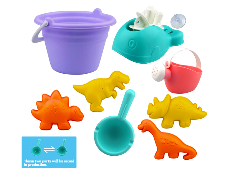 8Pcs Beach Bucket Set