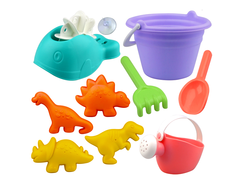 10Pcs Beach Bucket Set