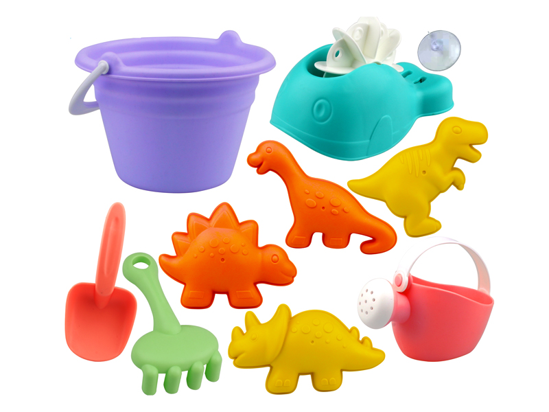 10Pcs Beach Bucket Set