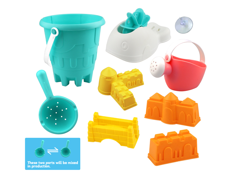 9Pcs Beach Bucket Set