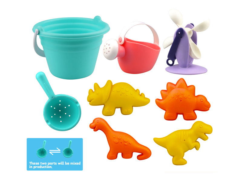 8Pcs Beach Bucket Set