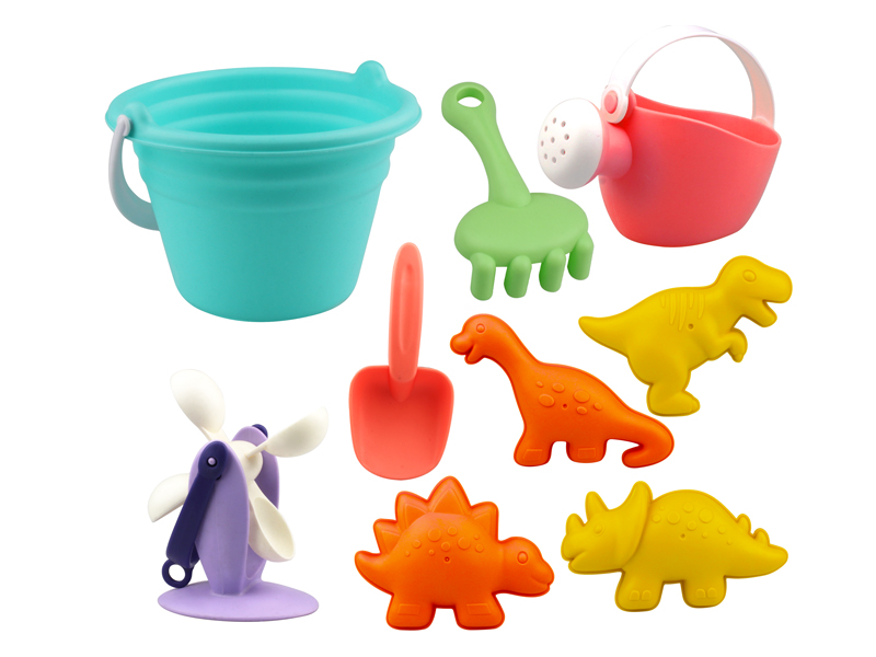 9Pcs Beach Bucket Set