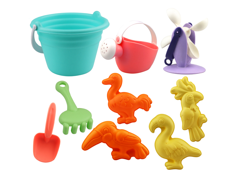 9Pcs Beach Bucket Set