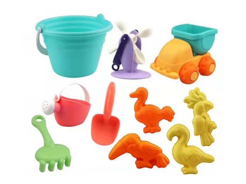 10Pcs Beach Cart Set