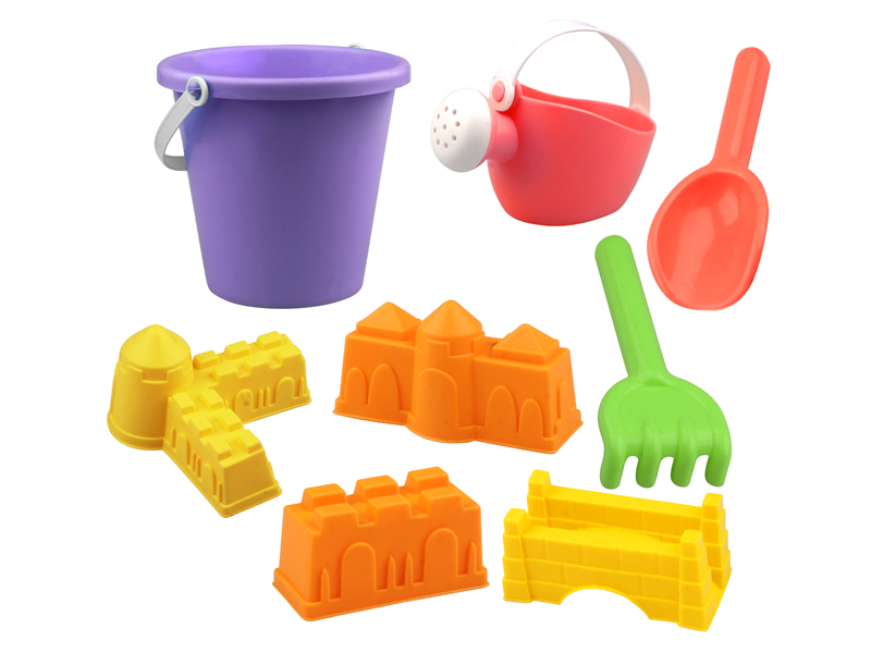 8Pcs Beach Bucket Set
