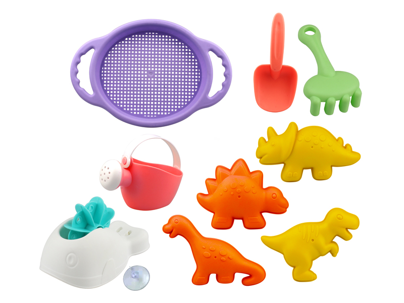 10Pcs Beach Plate Set