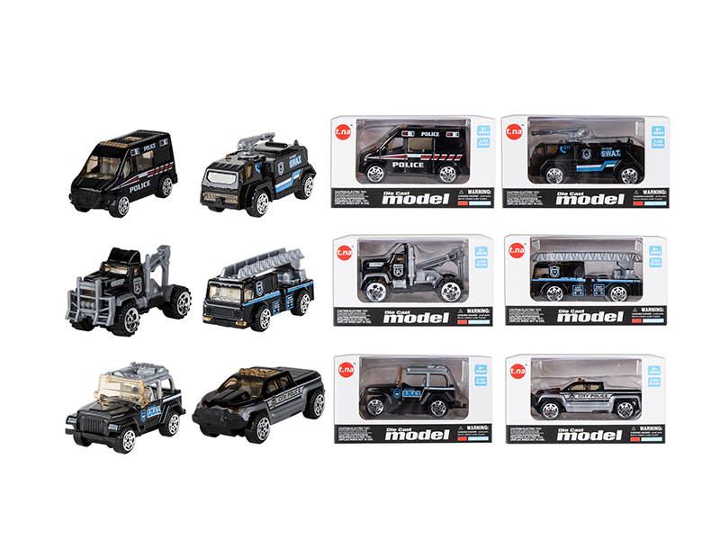 Slide Alloy Special Police Vehicle