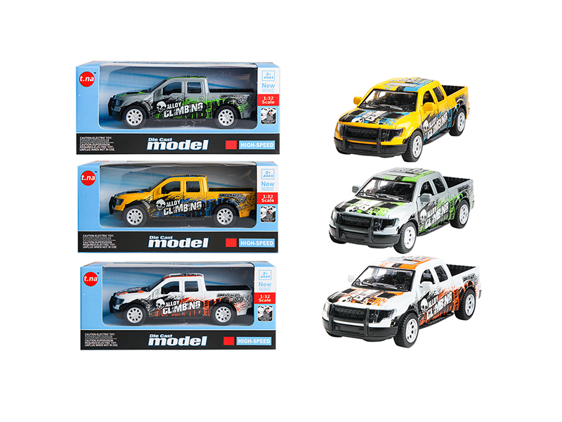 1:32 Pull Back Alloy Pickup Truck