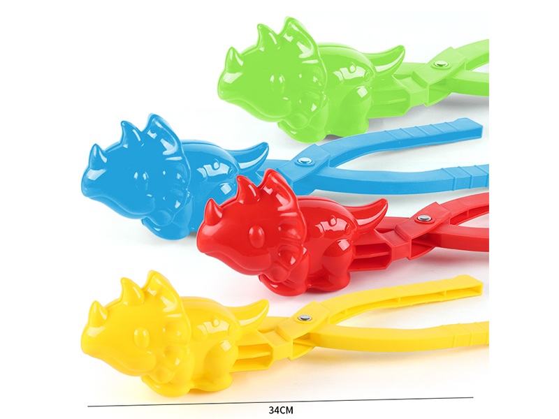 Triangle Dragon Snow Clip