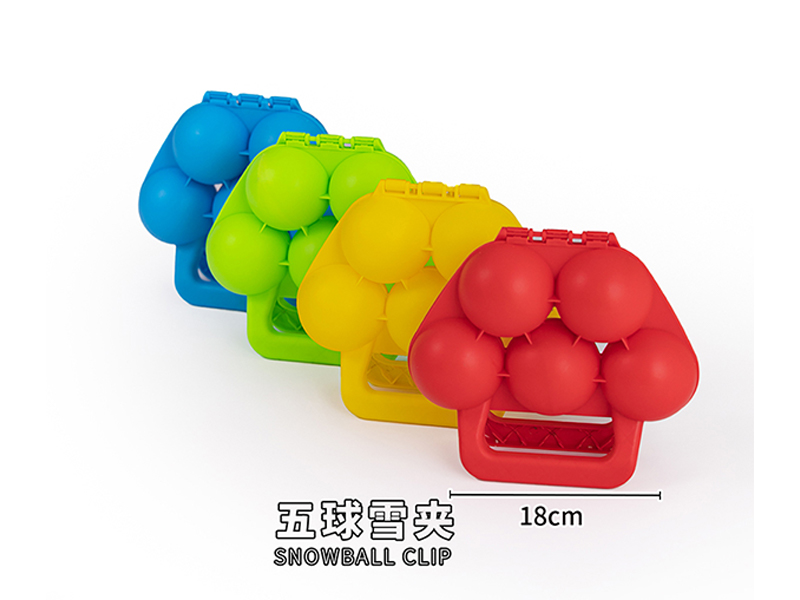 18Cm Five Ball Snow Clip