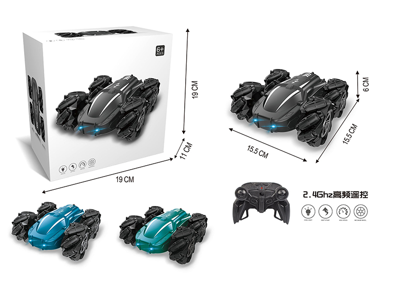 R/C Horizontal Double-Sided Stunt Car