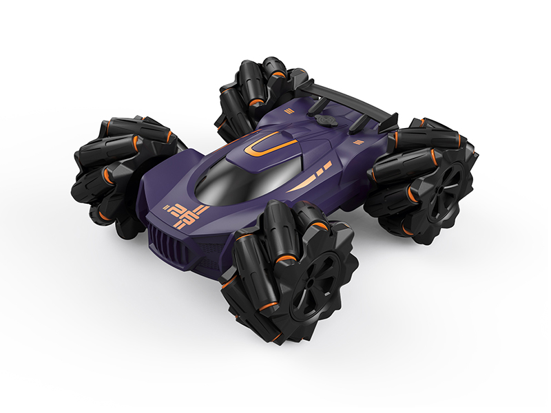 R/C Horizontal Double-Sided Stunt Spray Car