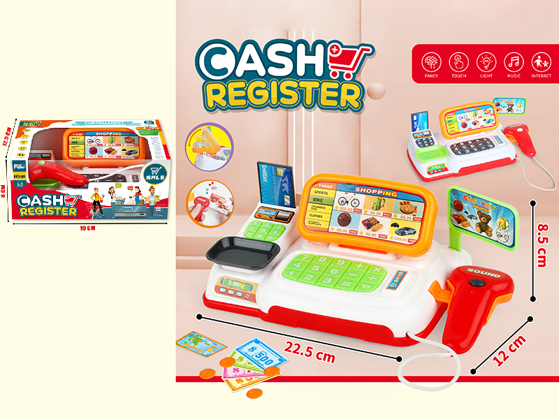 Cash Register With Lights And Music