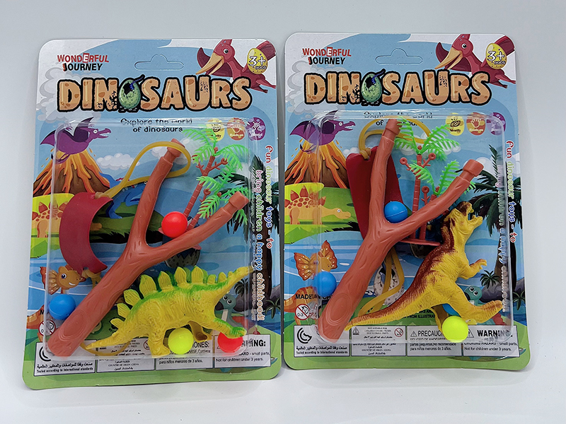 Slingshot + Dinosaur Set