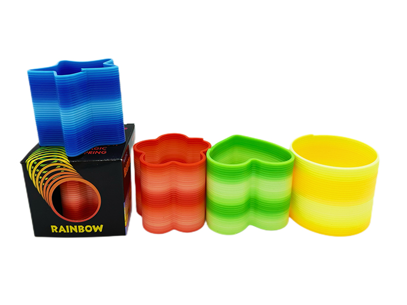 Four Color Irregular Rainbow Circle