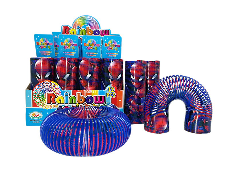 12PCS Spider-Man Rainbow Circle