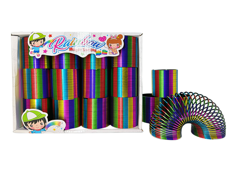 12PCS Laser Stripe Rainbow Circle